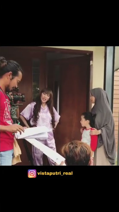Di balik layar Tv || Vista Putri #shorts