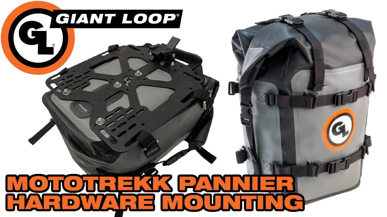 GL® Pannier Mounts for Motorcycle Soft Luggage - Giant Loop