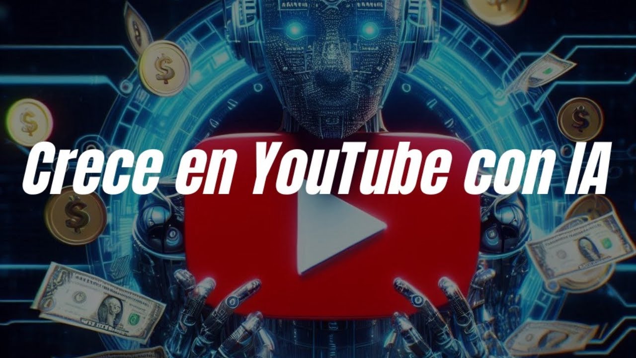 🔴 CLASE #3: Cómo Crecer en YouTube con IA: 5 Pasos para Empezar y Ganar ...
