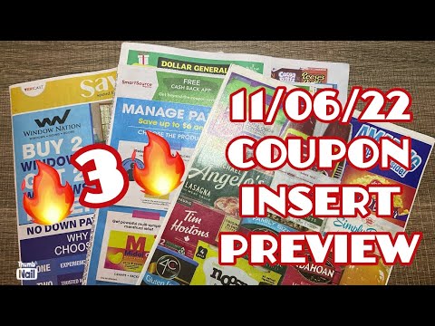 What coupons are we getting? 11/06/22 Coupon Insert Preview {3 Inserts}