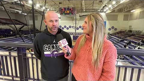 Canyon boys basketball coach Travis Schulte talks ...