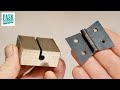 How to easily make hinges  including the jig  using basic tools