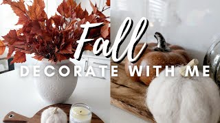 Fall decorate with me 2022 | Fall clean and decorate with me 2022 | Fall decor