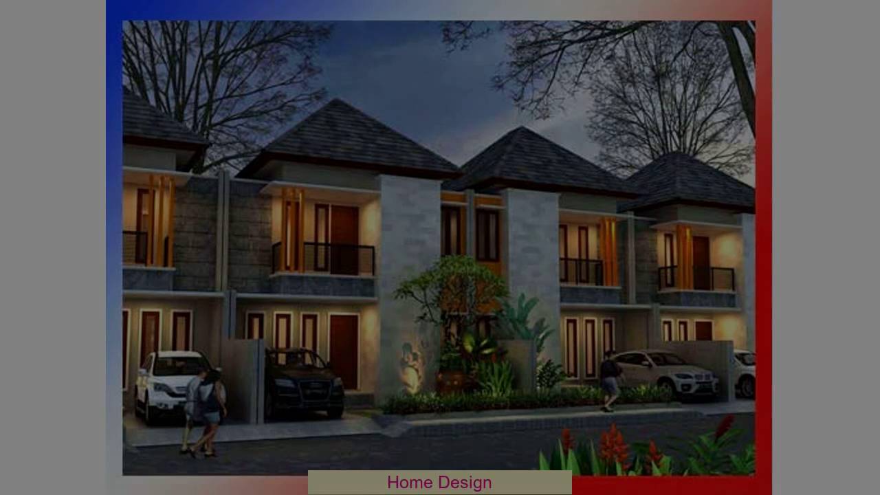 Desain Rumah Minimalis 2 Lantai Type 120 YouTube