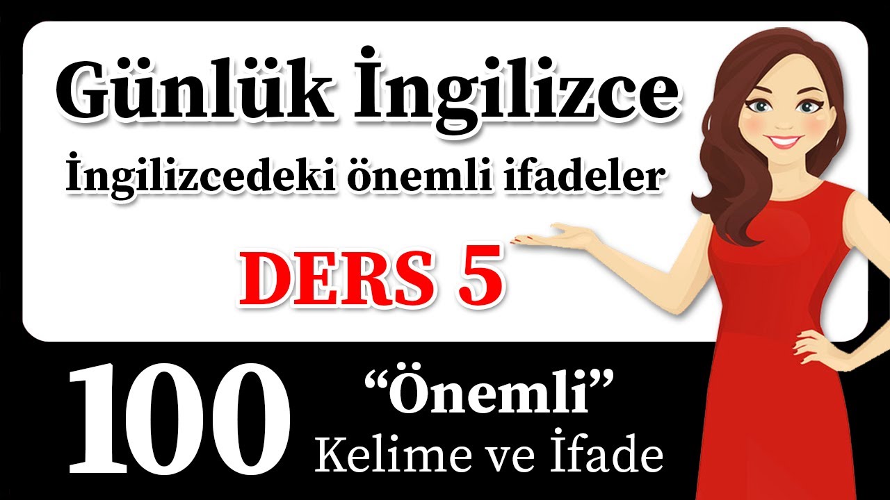 Gerçek Hayattan İngilizce Konuşmalar! 100 Gerekli İngilizce Kelime ve İfade! Daha Akıcı Konuşun!
