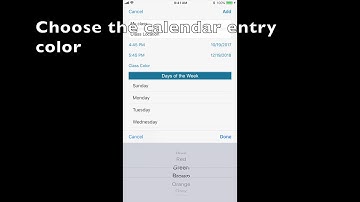 Best way to track homework and classes on iPhone/iPad!