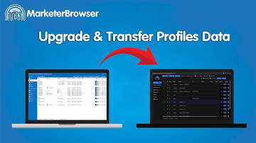 MarketerBrowser —Installation, Transfer Login Credential and Move Data to the new MarketerBrowser