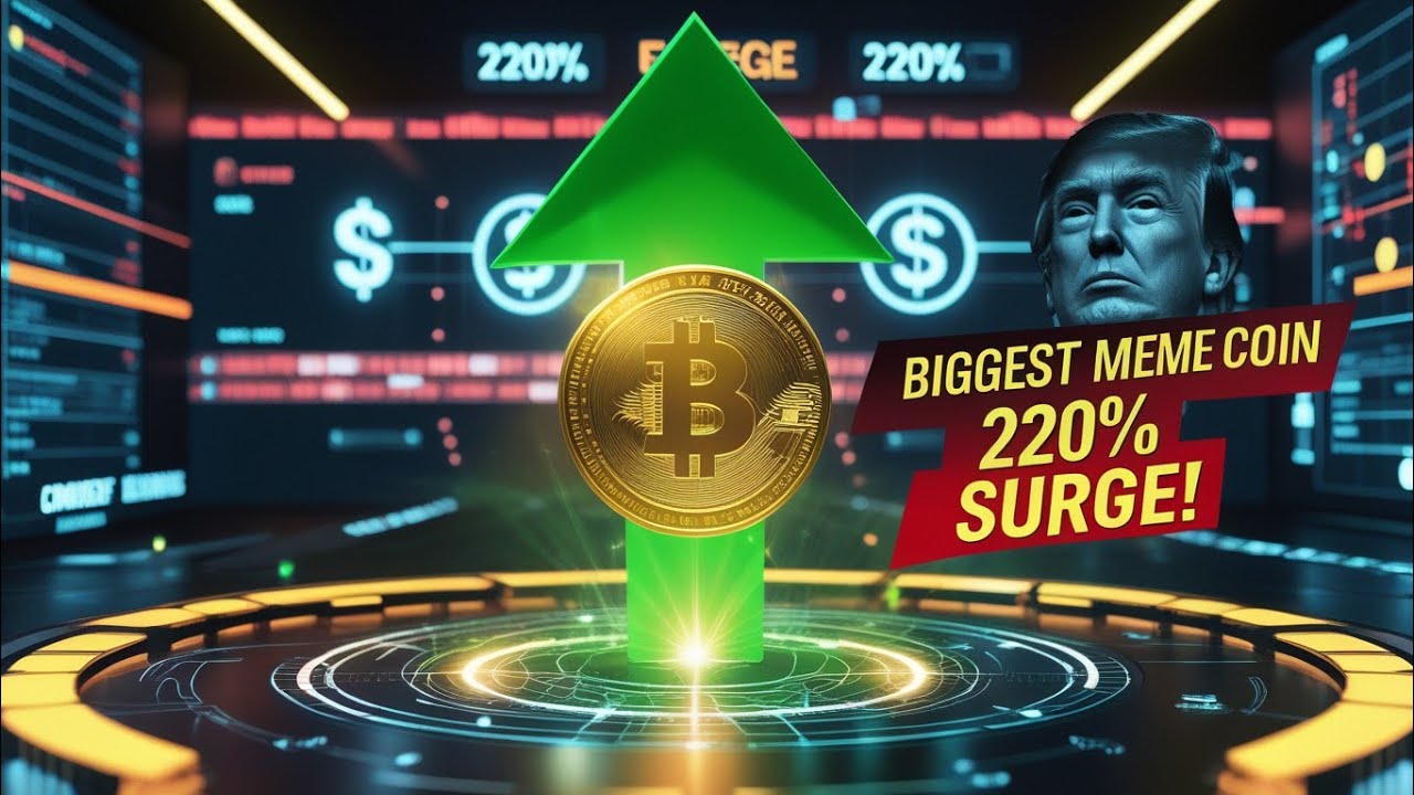 $TRUMP Meme Coin Explodes 220% 🚀 | Biggest Crypto Launch of 2025 - YouTube