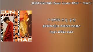 슈퍼주니어-D&E (Super Junior-D&E) – Need U | INDOSUB