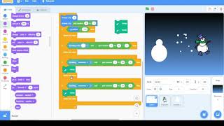 Scratch Tutorial | Christmas Snowballs Project