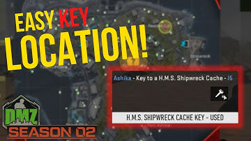 HMS Shipwreck Cache key LOCATION GUIDE | Call of Duty Warzone 2.0 DMZ Season 2