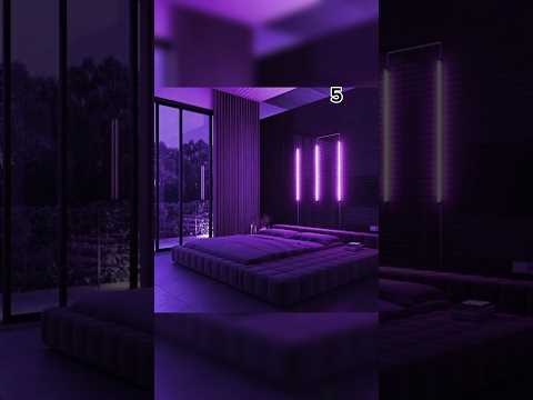 Choose Your Dream Room To Vibe😌✨💜 #aesthetic #bedroom #vibes #aesthetics #purple #simple #room