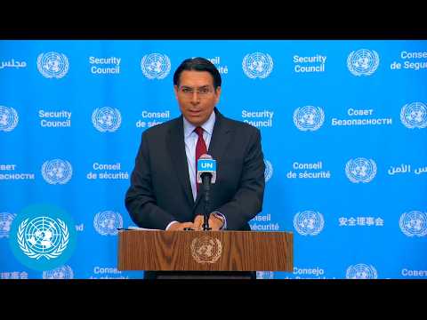 Israel on the Middle East - Media Stakeout | United Nations