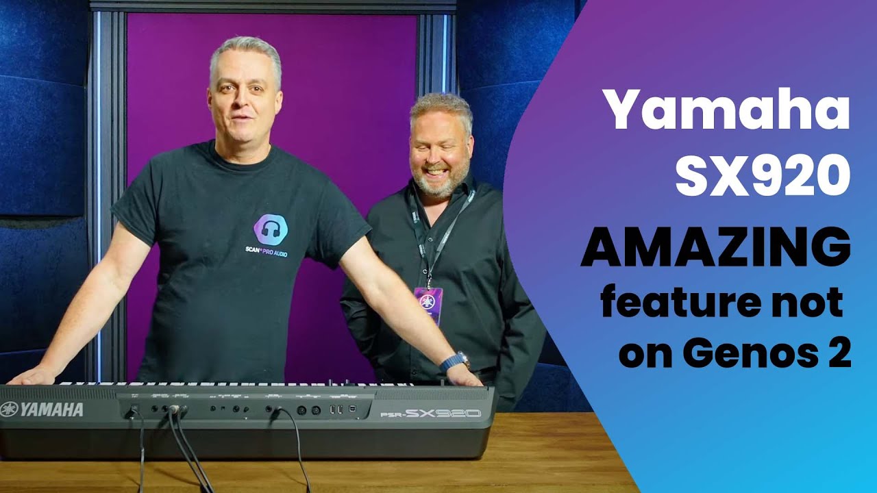 Amazing Yamaha SX920 feature Genos 2 doesn't have!