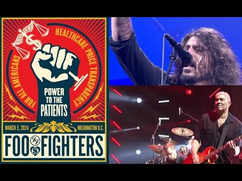 FOO FIGHTERS to perform 1 night show in Washington, D.C. for Power To The Patients