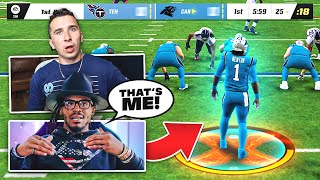 I played Cam Newton in Madden, he's the best player I've ever seen!