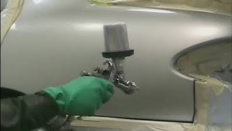 How to Apply a Sealer (wet on wet primer)