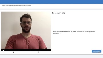 Interactive Video Assignment for Brightspace