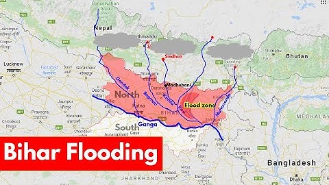 Bihar Floods - Why it happens every year | Explained with Map