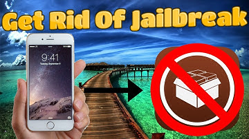 How To Remove a Jailbreak or Unjailbreak on IOS 9.3.3. No Computer No Hack Easy