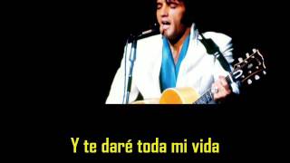 ELVIS PRESLEY - Words ( con subtitulos en español )  BEST SOUND chords