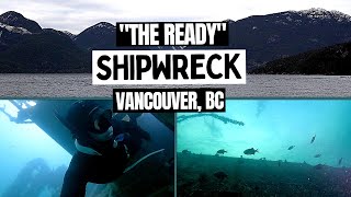 Freediving Shipwrecks near Vancouver, BC (Jan 2023)