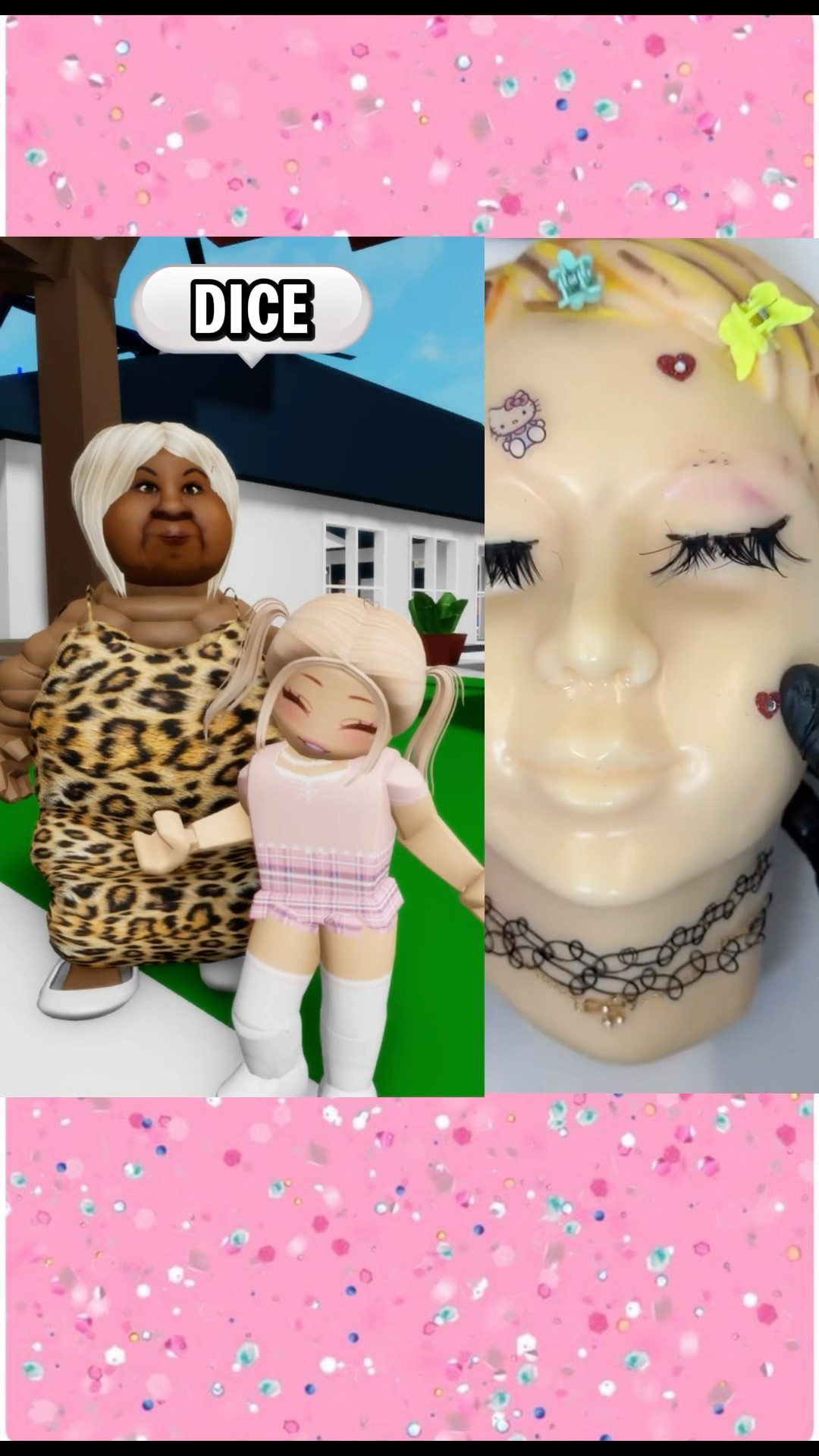Mi Madre Tiene Envidia de mi Belleza #shorts #roblox #brookhaven
