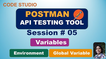 Postman - API Testing Tool  in Hindi Session#05 - Variables, Environment Variables, Global Variables