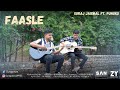 Faasle  suraj jaiswal ft pungku acoustic cover