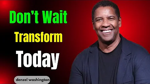 You'll See This When You're Ready to Change | Motivational Speech by Denzel Washington