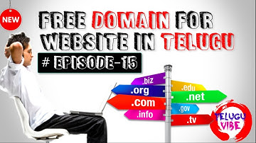 Free Domain for Websites Wix /Telugu Vibe # EPISODE-15