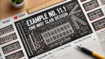 Example No. 11.1 | One-Way Slab Design | Concrete Technology & RCC Design | DAE Civil 3rd Year