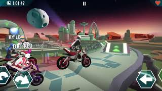 Gravity Rider - Space Bike Racing Game online - Android Gameplay #1 screenshot 4