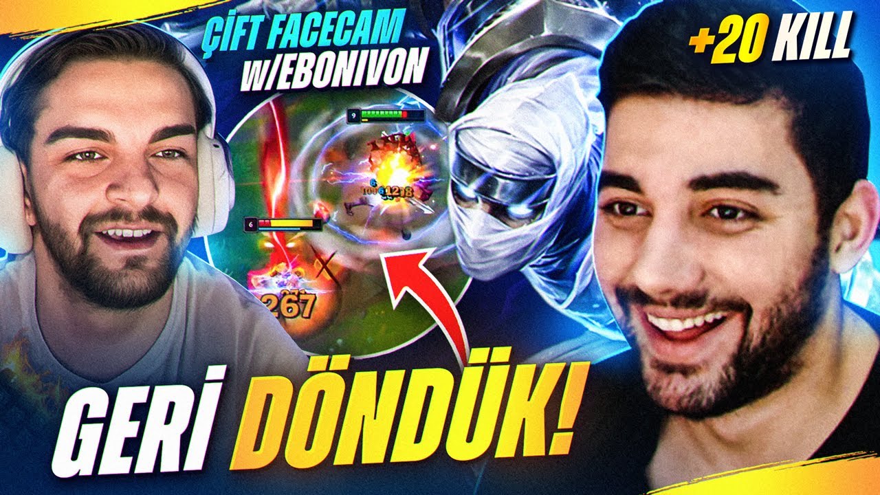GERİ DÖNDÜK!! duo @Ebonivon (çift facecam)