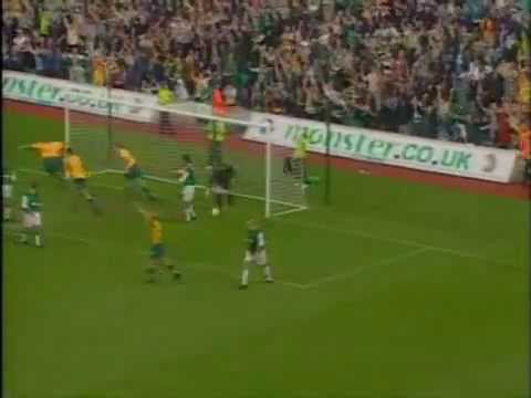 celtic vs hearts Celtic All Henriks 53 goals 2000 2001