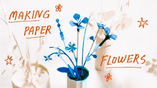 How to Make Paper Flowers 🦋