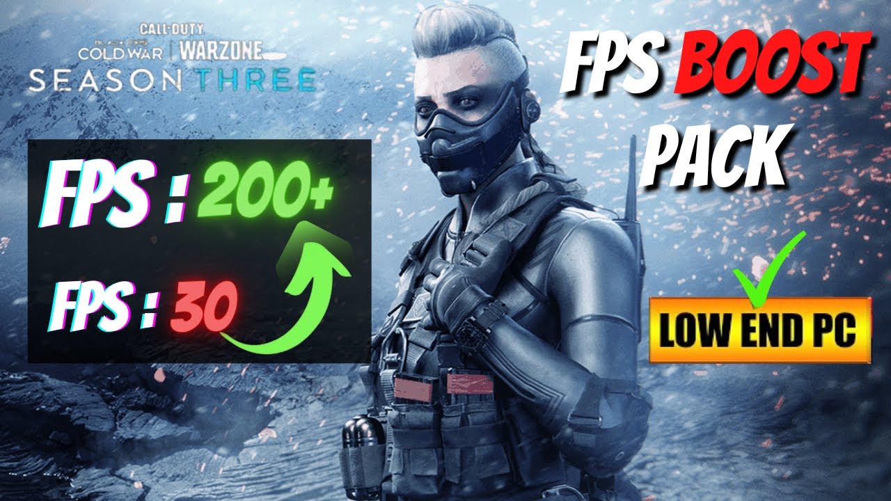 COD Warzone : How to FIX Lag & Shutter | FPS Boost Pack | Low End PC ...