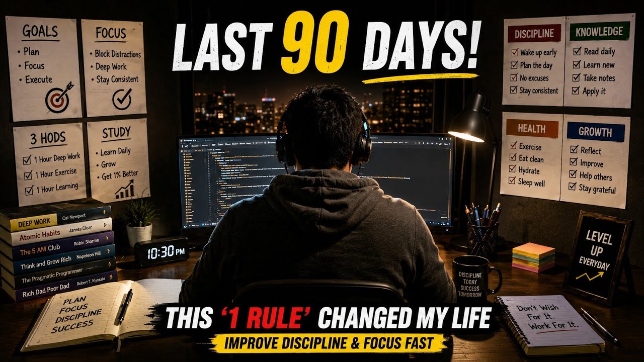Give Yourself 3 Months | Transform Your Life in 90 Days - YouTube