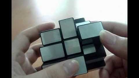 lightake:3x3x3 Drawing Straight Silver Mirror Magic Cube Black
