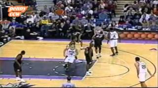 Allen Iverson 46pts 9rebs 9asts vs Chris Webber Kings 00/01 NBA