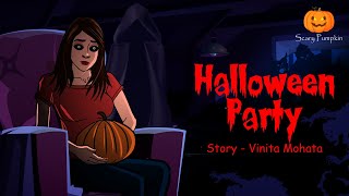 Halloween Party Horror Story | Scary Pumpkin | Hindi Horror Stories | Animated Stories screenshot 1