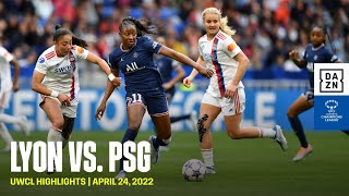 HIGHLIGHTS | Olympique Lyonnais vs. PSG -- UEFA Women’s Champions League 2021-2022 (Français)