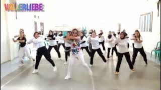 Dj Kupu Kupu Terbang Melayang || Senam Kreasi Voller Liebe X Kinanti's_Aero
