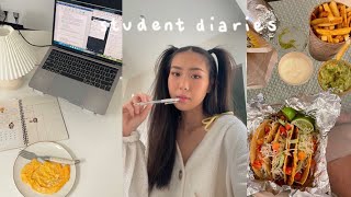 Student Diaries Study Vlog A Whole Day On Class Information Systems Major Home Cooking