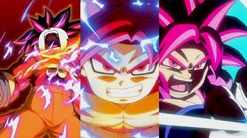 Dokkanfest Daima Mini SSJ4 Goku Details & Animations (He