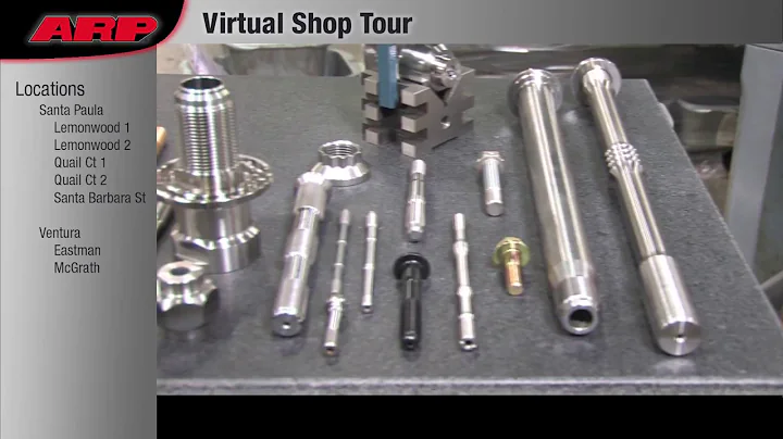 ARP Virtual Manufacturing Tour - 2017