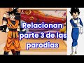 goku y vegeta reaccionan las parte 3 de las parodias de audio de dragon ball ma su cancion