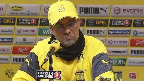 Pressekonferenz: Jürgen Klopp nach dem Heimsieg gegen Mainz 05 (4:2) | BVB total!