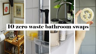 10 zero waste bathroom swaps I use daily - and 5 I don’t recommend anymore
