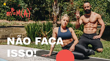 O que pode acontecer se fizer abdominal errado?